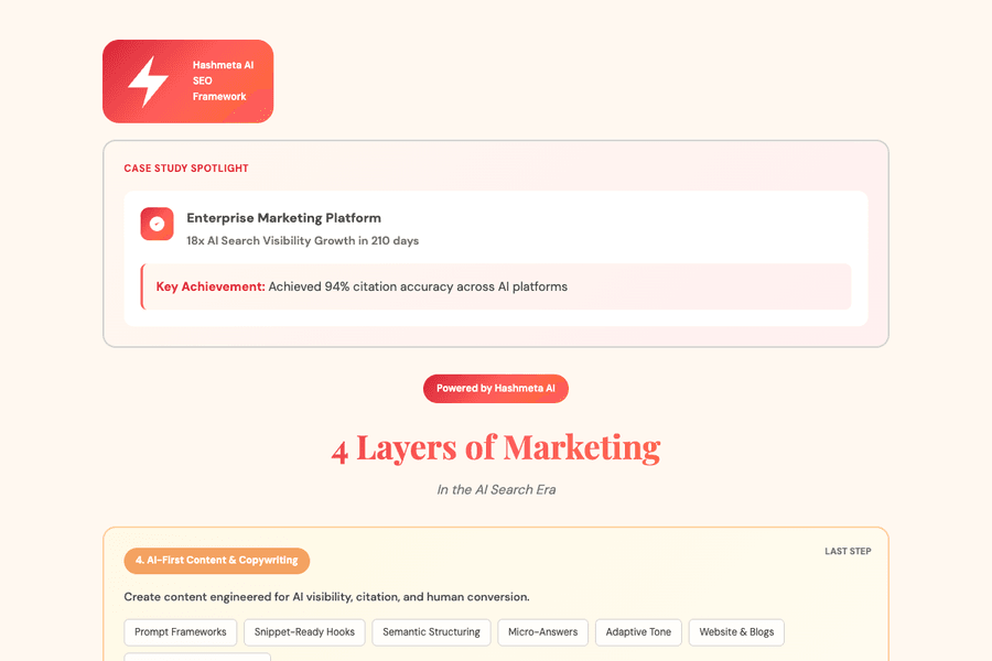 4 Layers Marketing Ai Search Era