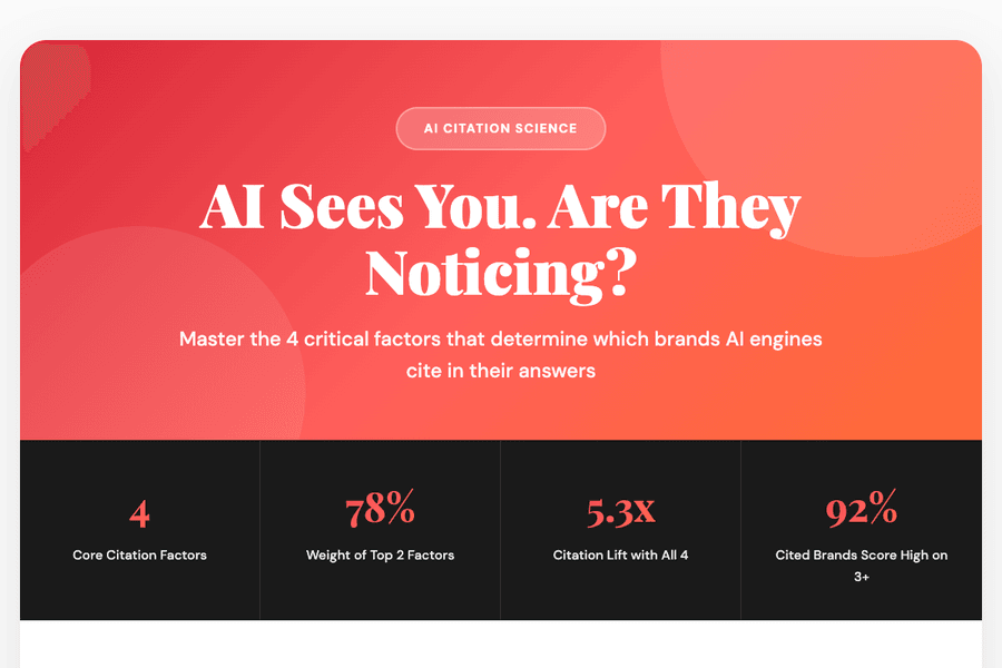 Ai Brand Citation Factors Geo