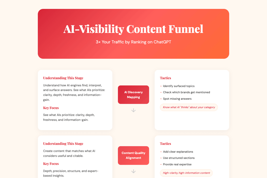 Ai Visibility Content Funnel