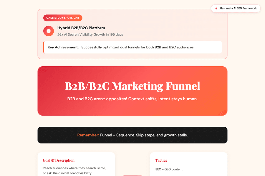 B2b B2c Marketing Funnel