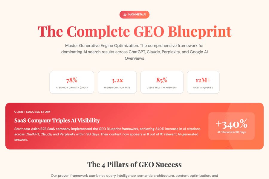 Geo Blueprint Framework 2025