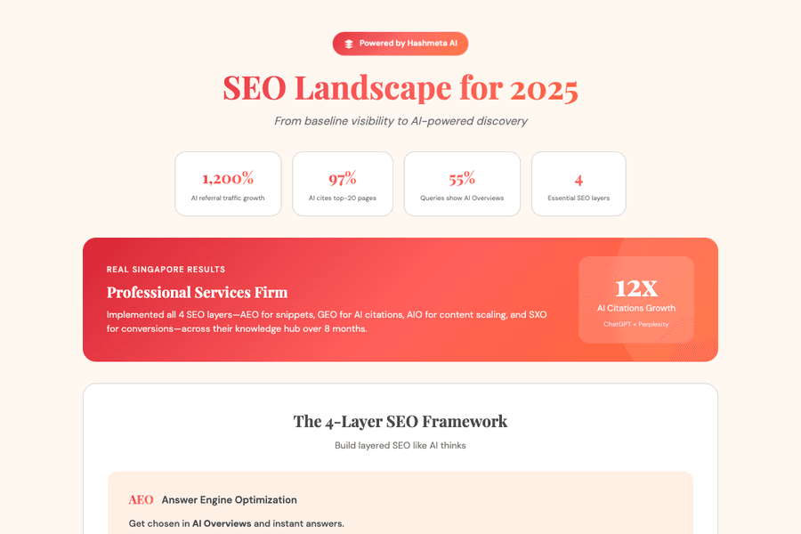 Seo Landscape 2025