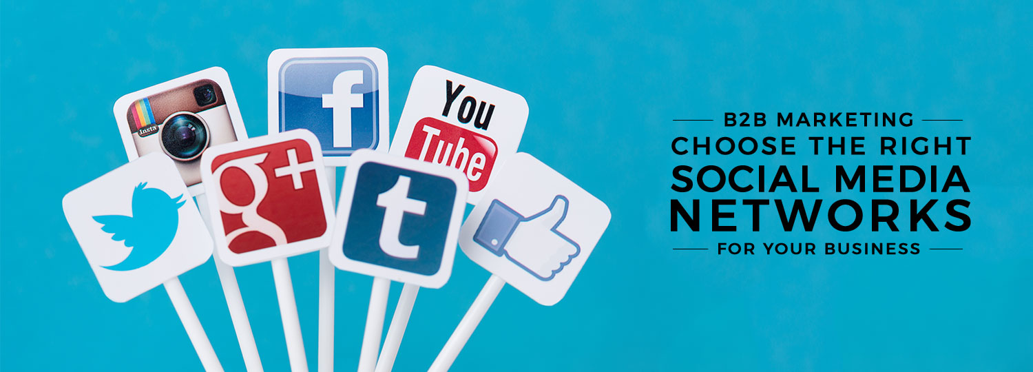 B2B Marketing: Choose The Right Social Media Networks for your Business