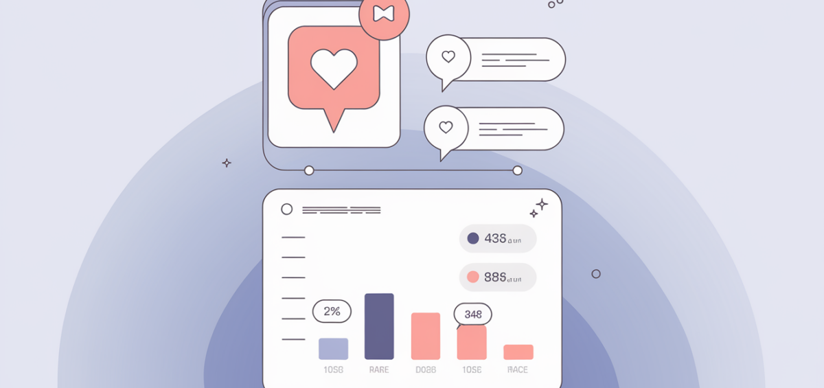 Banner with 'Data-Driven Social Media Reporting' title, featuring charts and graphs.
