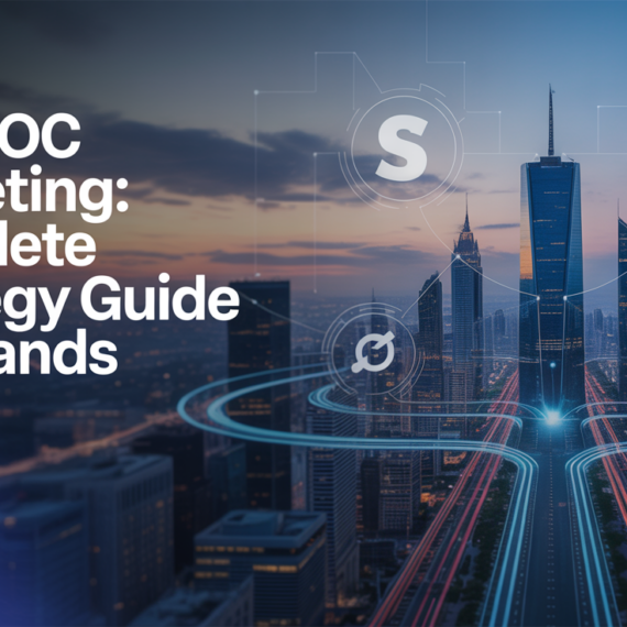 Blog banner titled 'XHS KOC Marketing: Complete Strategy Guide for Brands' with a sleek design.