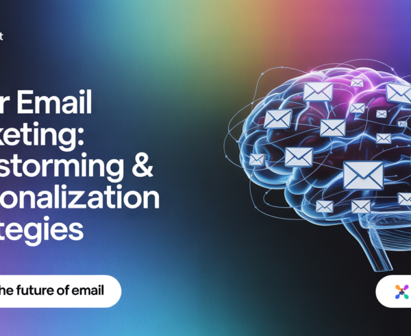 Banner with 'AI for Email Marketing: Transforming Automation & Personalization Strategies' title