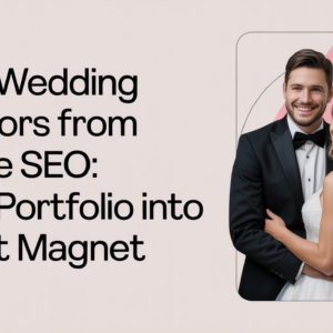 Wedding vendors banner with title 'Why Wedding Vendors Benefit From Image SEO'