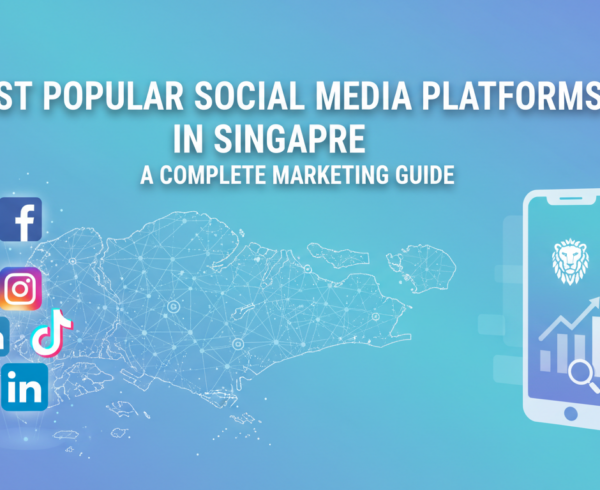 Blog banner with 'Most Popular Social Media Platforms in Singapore: A Complete Marketing Guide' title
