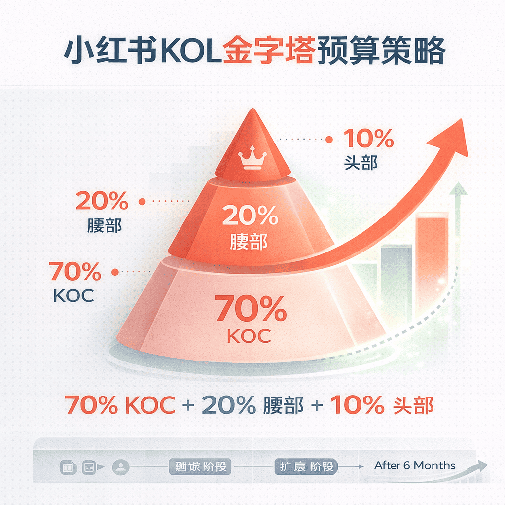 Xiaohongshu KOL and KOC ratio