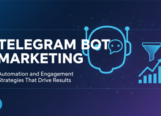 Banner with 'Telegram Bot Marketing: Automation and Engagement Strategies That Drive Results' title