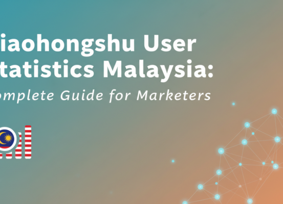 Banner with 'Xiaohongshu User Statistics Malaysia: Complete Guide for Marketers' title