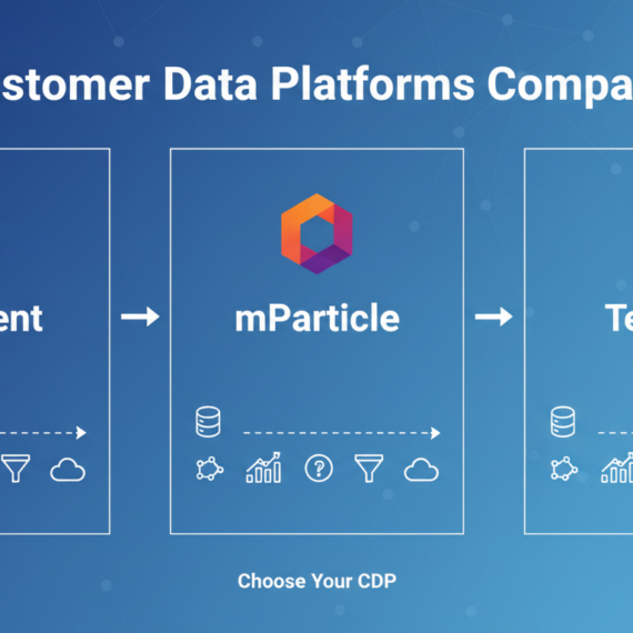 Blog banner titled 'Customer Data Platforms Compared: Segment vs mParticle vs Tealium'.