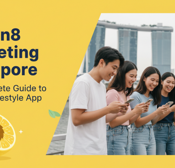 Banner with 'Lemon8 Marketing Singapore: The Complete Guide to TikTok's Lifestyle App' title on a vibrant, modern design.
