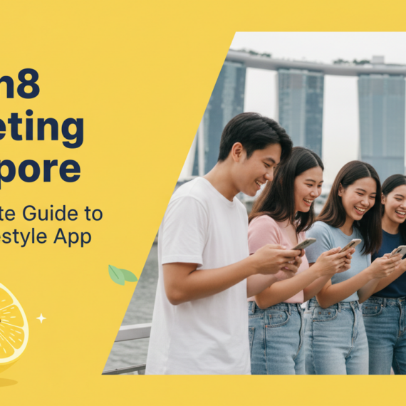Banner with 'Lemon8 Marketing Singapore: The Complete Guide to TikTok's Lifestyle App' title on a vibrant, modern design.