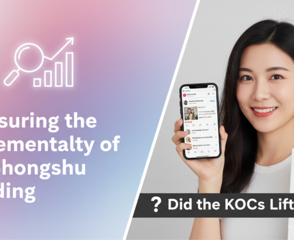 Blog banner: 'Measuring Incrementality of Xiaohongshu Seeding: Did KOCs Lift Sales?'