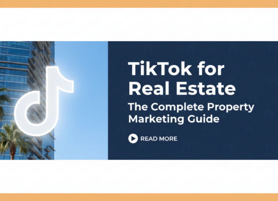 Banner with 'TikTok for Real Estate: The Complete Property Marketing Guide' title.